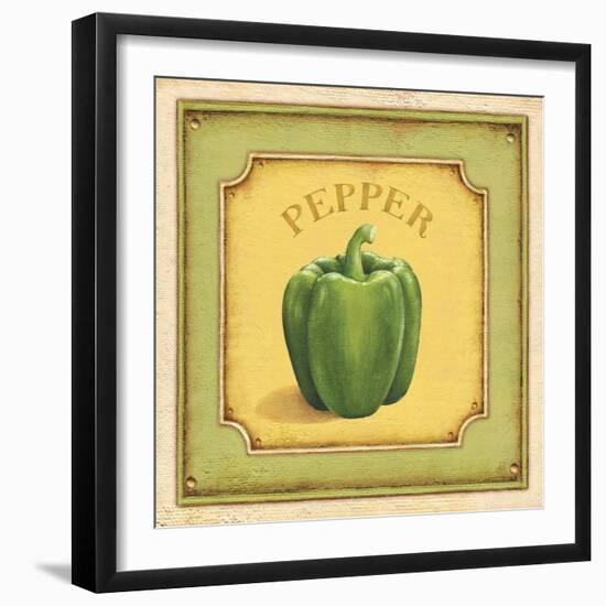 Pepper-Daphne Brissonnet-Framed Art Print