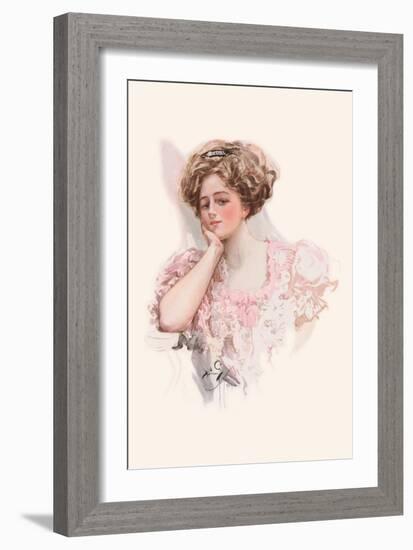 Peppercorn is Very Small-Harrison Fisher-Framed Art Print