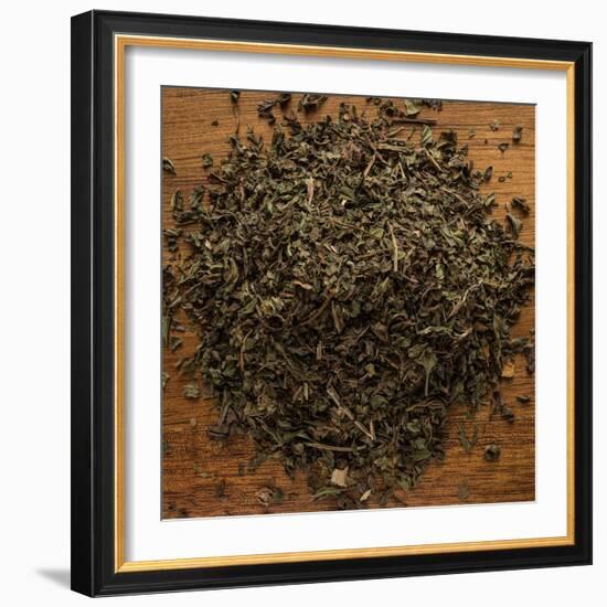 Peppermint Leaves-Steve Gadomski-Framed Photographic Print