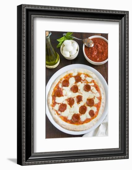 Pepperoni Pizza-Nico Tondini-Framed Photographic Print