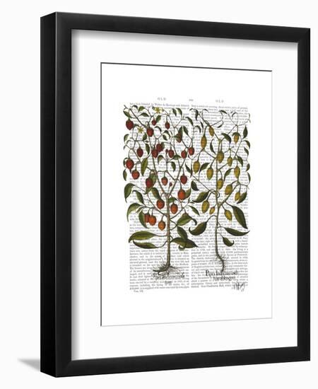 Peppers 1-Fab Funky-Framed Art Print