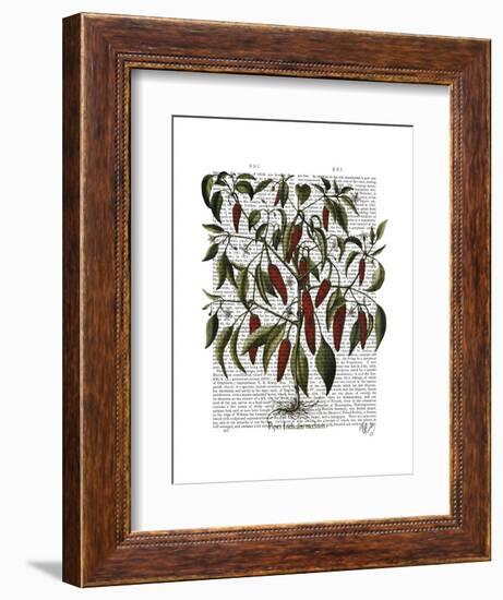 Peppers 3-Fab Funky-Framed Art Print