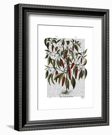 Peppers 3-Fab Funky-Framed Art Print