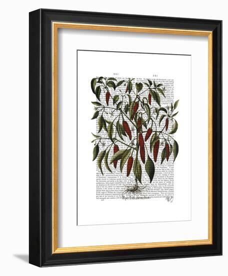 Peppers 3-Fab Funky-Framed Art Print