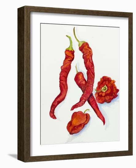 Peppers Very Hot-Joanne Porter-Framed Giclee Print