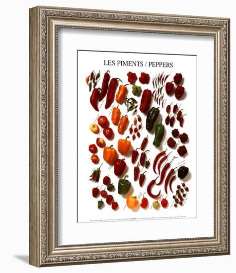 Peppers-null-Framed Art Print