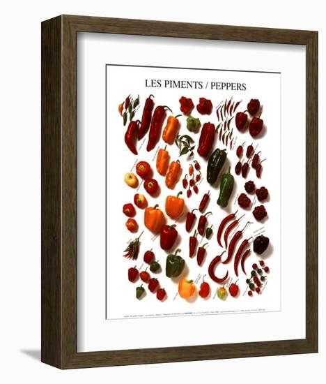 Peppers-null-Framed Art Print