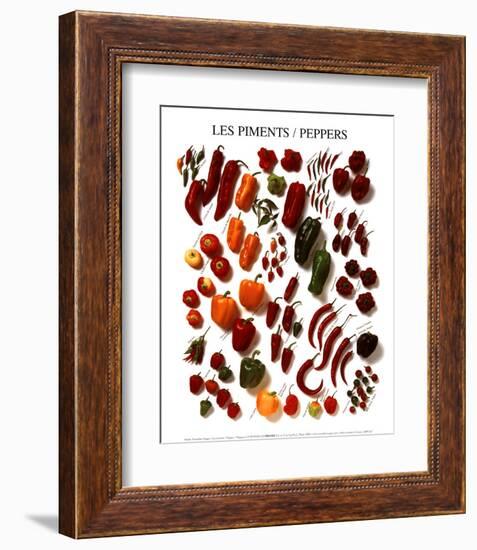 Peppers-null-Framed Art Print