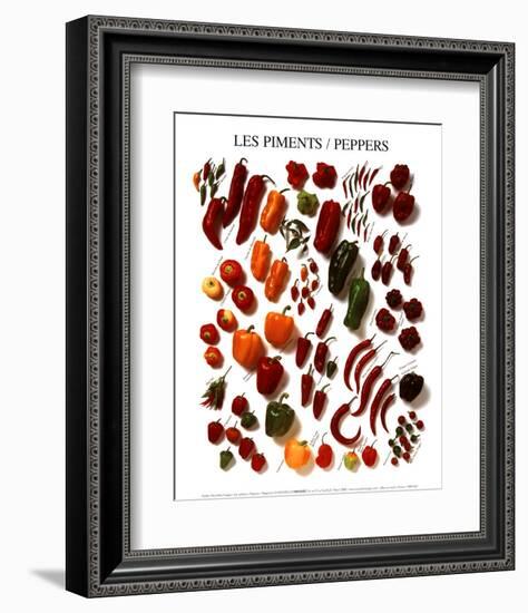 Peppers-null-Framed Art Print