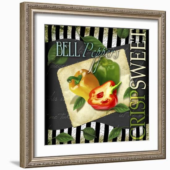 Peppers-Asmaa’ Murad-Framed Giclee Print