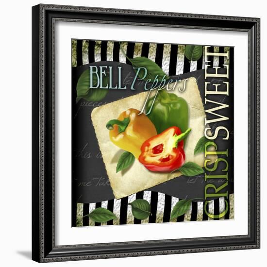 Peppers-Asmaa’ Murad-Framed Giclee Print