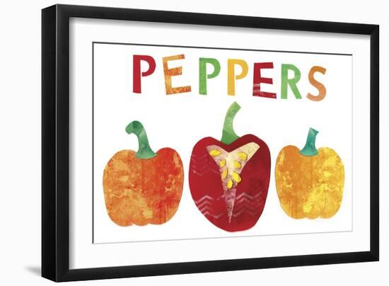 Peppers-Summer Tali Hilty-Framed Giclee Print