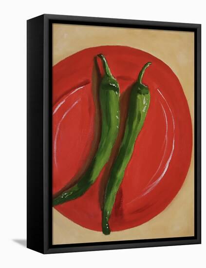 Peppers-Laurie MacMurray-Framed Stretched Canvas