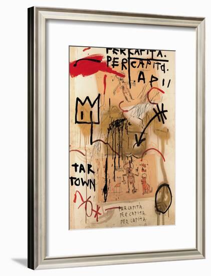 Per Capita, 1982-Jean-Michel Basquiat-Framed Giclee Print