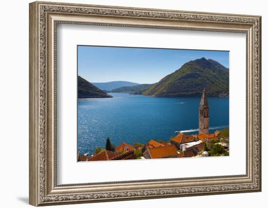 Perast, Bay of Kotor, UNESCO World Heritage Site, Montenegro, Europe-Alan Copson-Framed Photographic Print