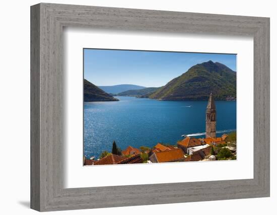 Perast, Bay of Kotor, UNESCO World Heritage Site, Montenegro, Europe-Alan Copson-Framed Photographic Print