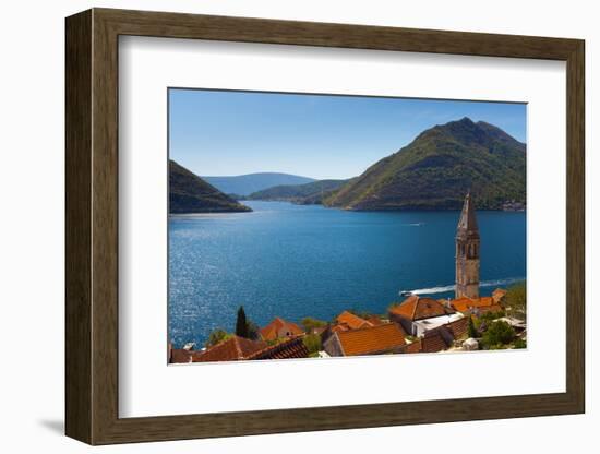 Perast, Bay of Kotor, UNESCO World Heritage Site, Montenegro, Europe-Alan Copson-Framed Photographic Print