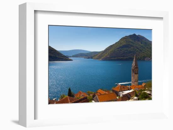 Perast, Bay of Kotor, UNESCO World Heritage Site, Montenegro, Europe-Alan Copson-Framed Photographic Print