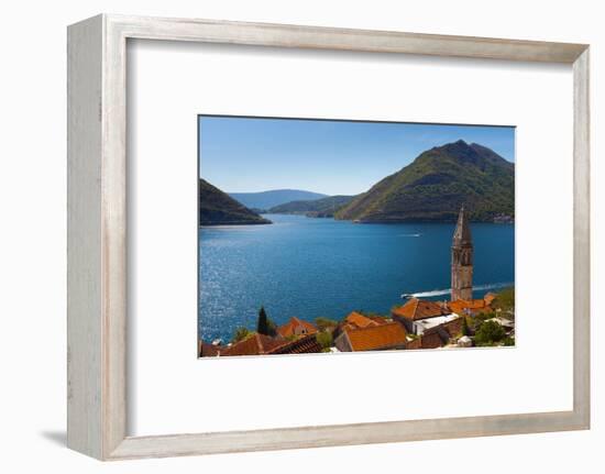 Perast, Bay of Kotor, UNESCO World Heritage Site, Montenegro, Europe-Alan Copson-Framed Photographic Print