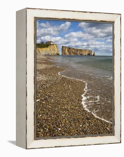 Perce Gaspe Bay, Quebec, Canada-Patrick J^ Wall-Framed Premier Image Canvas