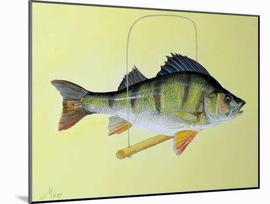 Perch on a Perch-Jeanne Maze-Mounted Giclee Print