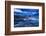 Perch Rock Lighthouse and the sands of New Brighton at twilight, New Brighton, The Wirral-Alan Novelli-Framed Photographic Print