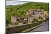 Perched Medieval Village, Allier River, Auvergne, Haute Loire, France, Europe-Guy Thouvenin-Mounted Photographic Print