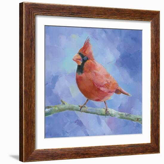 Perching Bird-Sarah Simpson-Framed Giclee Print