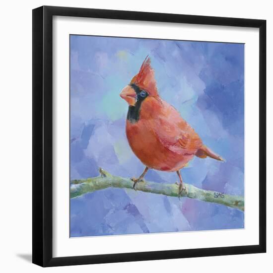 Perching Bird-Sarah Simpson-Framed Giclee Print