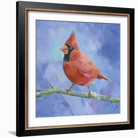 Perching Bird-Sarah Simpson-Framed Giclee Print