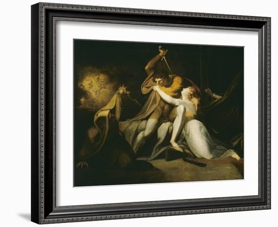 Percival Delivering Belisane from the Enchantment of Urma-Henry Fuseli-Framed Giclee Print