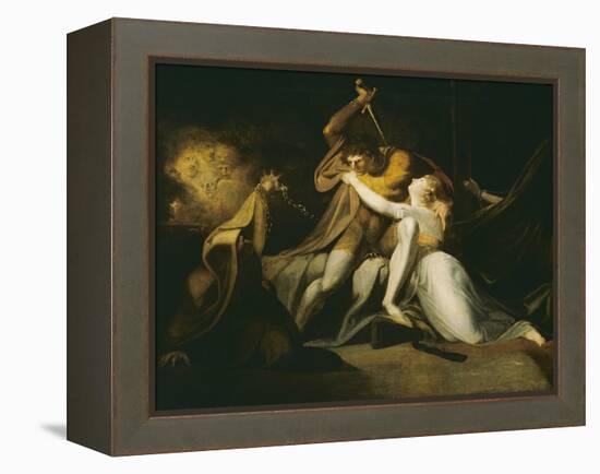 Percival Delivering Belisane from the Enchantment of Urma-Henry Fuseli-Framed Premier Image Canvas