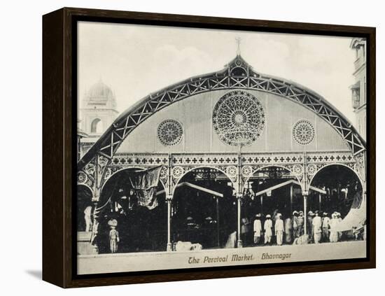 Percival Market, Gujarat, India-null-Framed Premier Image Canvas