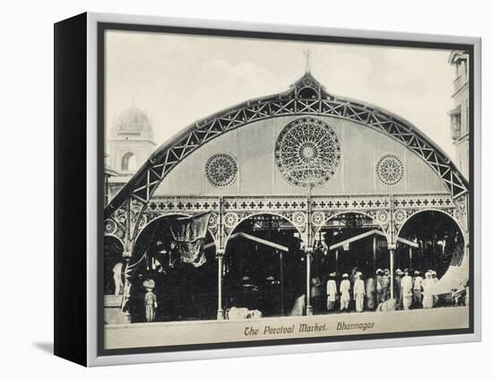 Percival Market, Gujarat, India-null-Framed Premier Image Canvas
