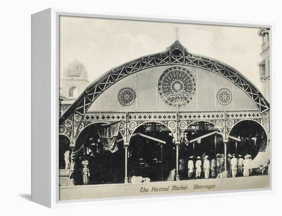 Percival Market, Gujarat, India-null-Framed Premier Image Canvas