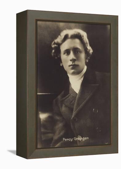 Percy Grainger, Australian-Born Composer, Arranger and Pianist-null-Framed Premier Image Canvas