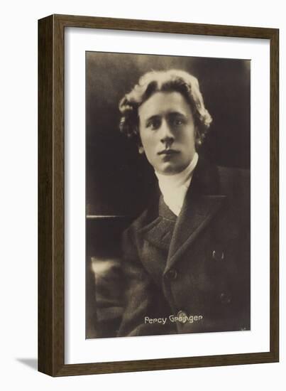 Percy Grainger, Australian-Born Composer, Arranger and Pianist-null-Framed Photographic Print