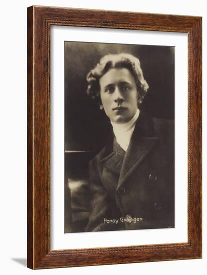 Percy Grainger, Australian-Born Composer, Arranger and Pianist-null-Framed Photographic Print
