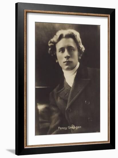 Percy Grainger, Australian-Born Composer, Arranger and Pianist-null-Framed Photographic Print