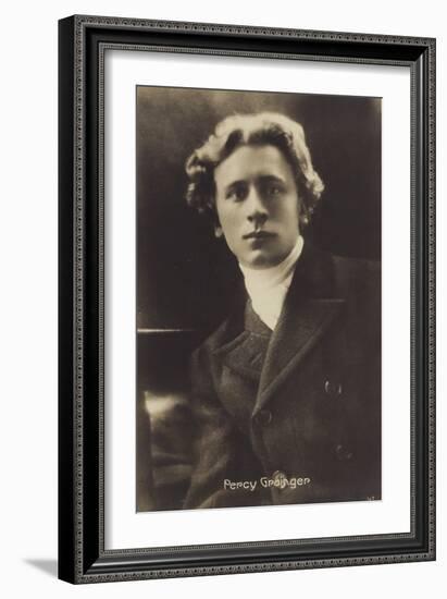 Percy Grainger, Australian-Born Composer, Arranger and Pianist-null-Framed Photographic Print