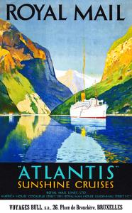 Royal Mail "Atlantis" by Percy Padden