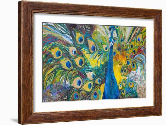 Percy Peacock I-Elizabeth St. Hilaire-Framed Art Print