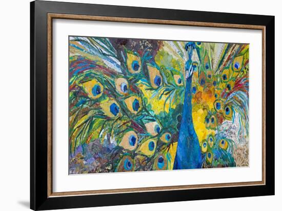 Percy Peacock I-Elizabeth St. Hilaire-Framed Art Print