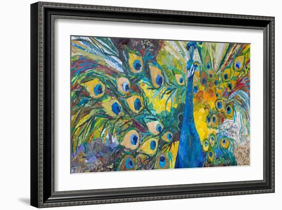 Percy Peacock I-Elizabeth St. Hilaire-Framed Art Print