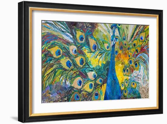 Percy Peacock I-Elizabeth St. Hilaire-Framed Art Print