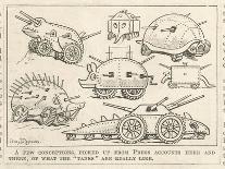Selection of Tanks Shaped Like Animals-Percy T. Reynolds-Premium Giclee Print