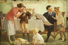 Leaving for School-Percy Tarrant-Giclee Print