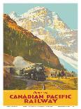 Banff Springs Hotel - Canadian Rockies - Canadian Pacific Railway-Percy Trompf-Art Print