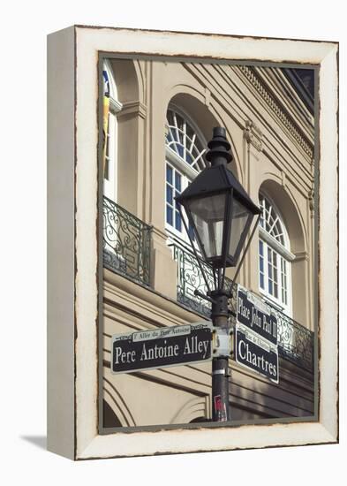 Pere Antoine Alley, French Quarter, New Orleans, Louisiana-Natalie Tepper-Framed Stretched Canvas