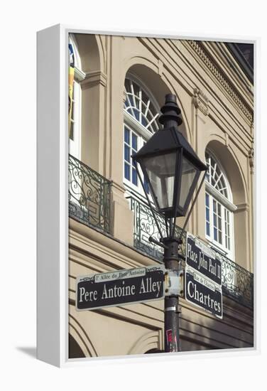 Pere Antoine Alley, French Quarter, New Orleans, Louisiana-Natalie Tepper-Framed Stretched Canvas